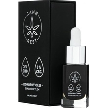 Cannrest 2% CBD 5%CBG konopný olej 15 ml