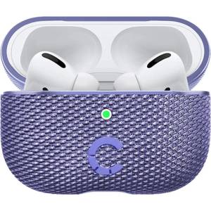Cygnett Кейс Cygnett TekView за AirPods Pro, лилав (CY3118TEKVI)