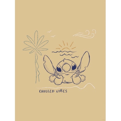 Komar Plakát Disney Lilo and Stitch Chilled Vibes 30 x 40 cm