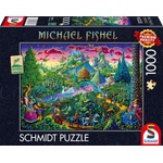 Schmidt Spiele Пъзел Schmidt от 1000 части - Фантастичен приказен свят (58612)