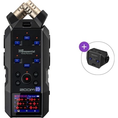 Zoom H6essential + EXH-6e SET Джобен дигитален рекордер (10012069-SET2)