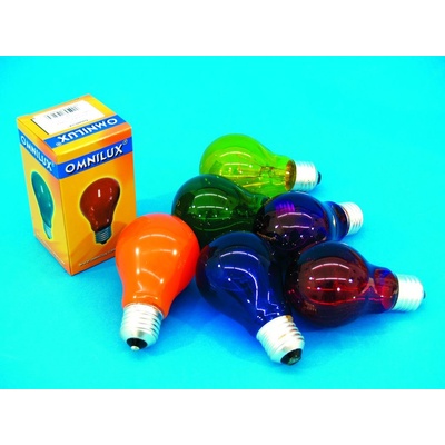 Omnilux 230V 40W E-27 A19 červená