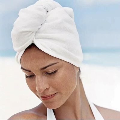 Magic Towel magický uterák na vlasy 60 x 20 cm biely