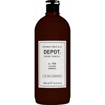 Depot No. 104 Silver Shampoo šampon pro ochranu barvy 1000 ml