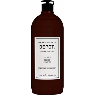 Depot No. 104 Silver Shampoo šampon pro ochranu barvy 1000 ml