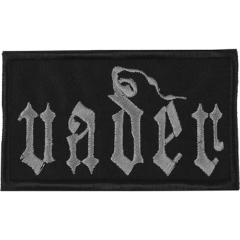 CARTON нашивка vader - logo черен/сив - carton - nh_031