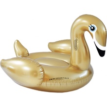 Swim Essentials Nafukovačka Labuť zlatá 150 cm