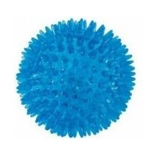 Zolux Ball pop s ostňami tyrkysová 13 cm