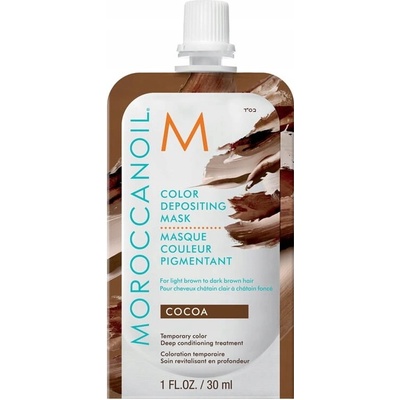 Moroccanoil Color Depositing Mask Cocoa barvicí maska na vlasy 30 ml