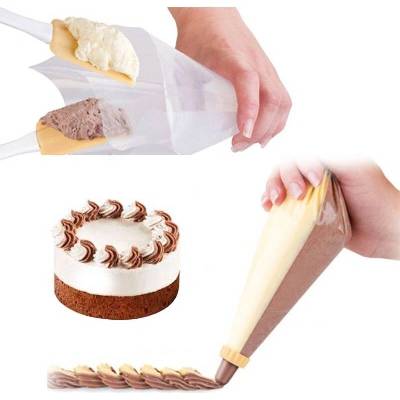Trezírovací sáček cukrářský 40cm 100ks na dvě náplně Cakesicq