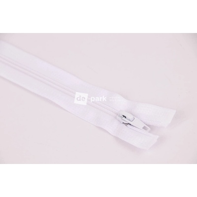de-park Zip - 25cm - dělitelný - bílá