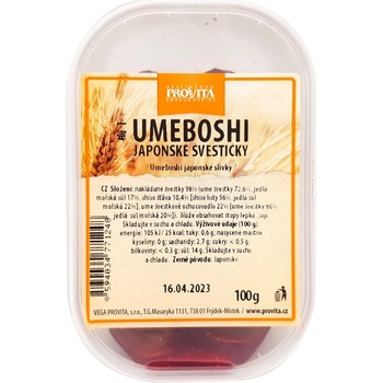 Provita Umeboshi Japonské slivky 100 g