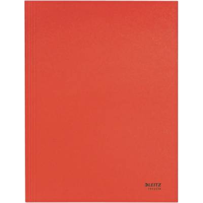 Leitz Папка за документи LEITZ Recycle A/4 с 3 щифта червен картон 39060025 (39060025)
