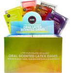 EXS Condoms Oral Latex Dams Flavoured 100 pack