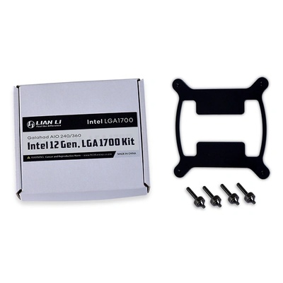 Lian Li Брекет за охладител за процесор Lian Li Galahad 240/360 Intel LGA1700 Upgrade Kit - G89. GA-LGA1700.00 (LL-AC-GELI-991)