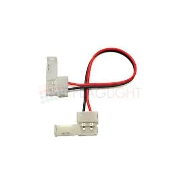 Image 1 of Конектор за Едноцветна Лента с 2 Клипса (0984-1)