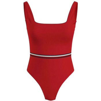 Tommy Hilfiger Бански костюм Tommy hilfiger Square Neck One Piece swimsuit - Red (Primary Red)