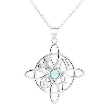 Silenti Jewelry Сребърно колие "Загадка