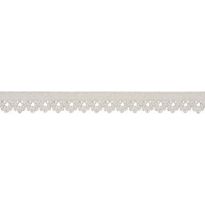 Elastická lemovací krajka, 13mm - ivory – Zboží Mobilmania