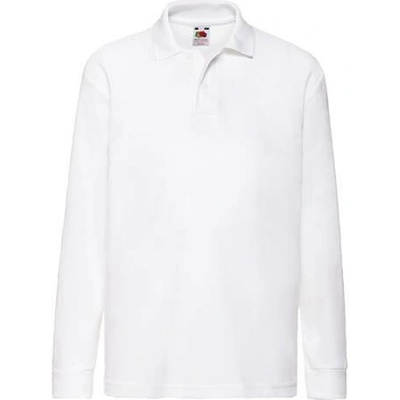 Fruit of the Loom Polokošile s dlouhým rukávem 63-201-0 White