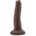 Blush Novelties Dr. Skin Plus 5 Inch Posable Dildo Chocolate