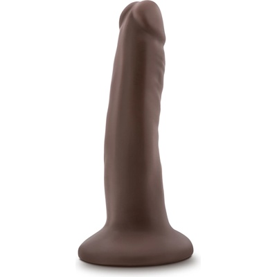 Blush Novelties Dr. Skin Plus 5 Inch Posable Dildo Chocolate