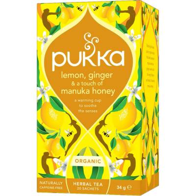 Pukka Čaj Citron Zázvor & Manuka med 20 sáčků