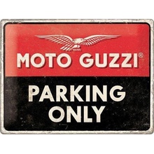 Nostalgic Art Plechová Ceduľa Moto Guzzi Parking Only