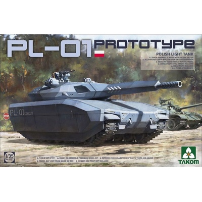 Takom Polish PL-01 Prototype light tank 1:35