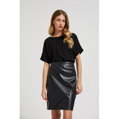 Moodo Молив пола от еко кожа в черно Moodo Moodo | Cheren | ЖЕНИ | XS