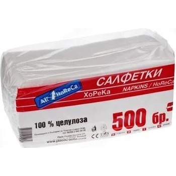 Image 1 of All4home Салфетки 33/33 см All4Horeca-500бр (р720в)