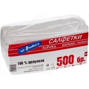All4home Салфетки 33/33 см All4Horeca-500бр (р720в)