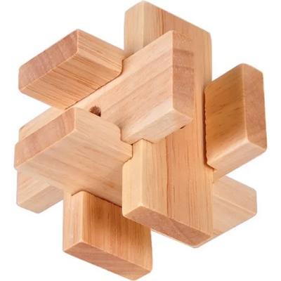Johntoy Дървен 3D пъзел - главоблъсканица, Johntoy - Вид 11 (28173-11)