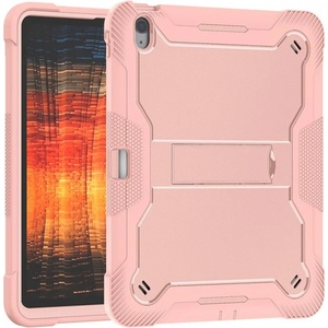 Techsuit Калъф за iPad Air 13 (2024) + Протектор - Rugged TabShell - розово злато