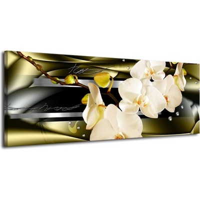 Orchidej 8 plátno 1 100x40