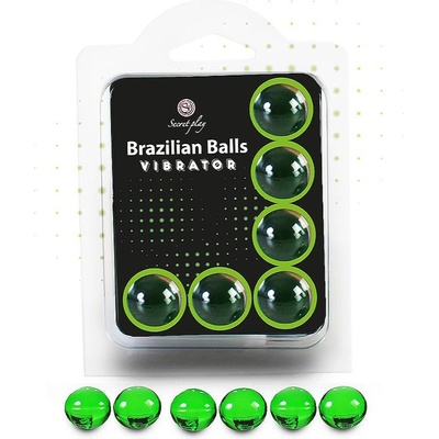 Secret play Brazilian Shock 6 Balls Set олио за тяло 6x4 гр
