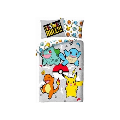 Halantex obliečky Pokémon Rule 140x200 70x90