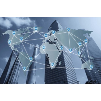 DIMEX ART s. r. o Флизелинов фототапет интернет връзка 375 x 250 см