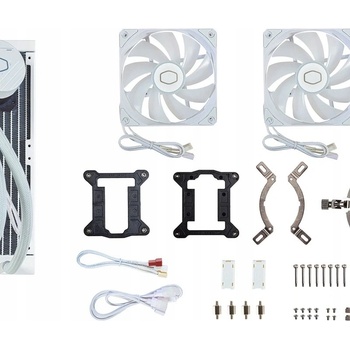 Cooler Master MasterLiquid 240L Core ARGB White MLW-D24M-A18PZ-RW