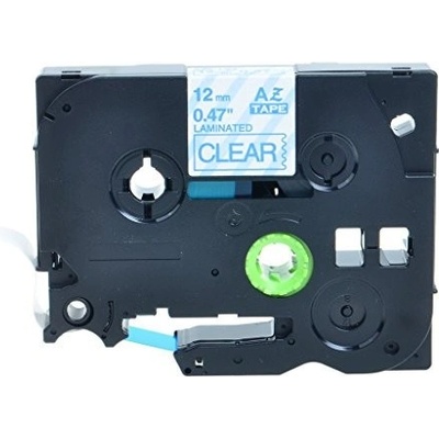 Compatible Съвместима лента с Brother TZ-133 / TZe-133, 12mm x 8m, син шрифт / прозрачен субстрат (TZe133)
