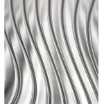 DIMEX ART Флизелинов фототапет метални ленти 225 x 250 см