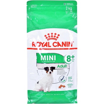 Image 1 of Royal Canin ROYAL CANIN Mini Adult +8 Храна за кучета, суха, за възрастни, над 8 години, 2kg