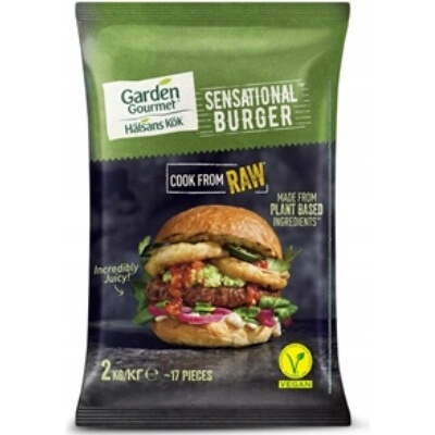 Garden Gourmet Vegánske mrazené hamburgery 2 kg