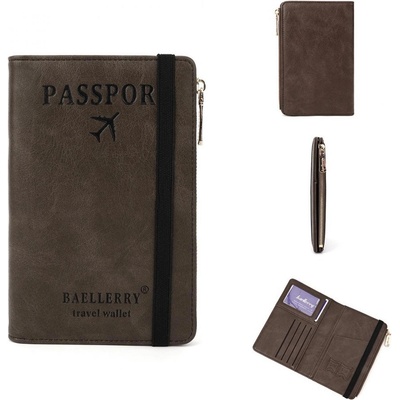 HARAHU Travel WALLET Baellerry - Тъмен кафяв KP36049 (36049)