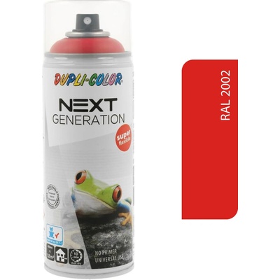 Dupli Color NEXT sprej 400 ml RAL2002 červený pomeranč lesk