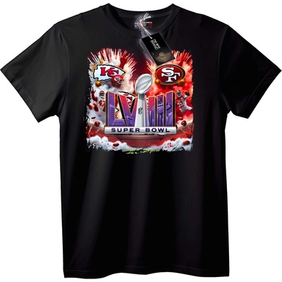 NOONEBRAND Тениска Super Bowl LIV Chiefs 49ers - M, White