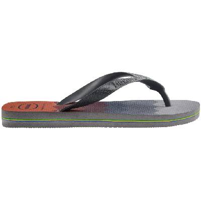 Джапанки Havaianas Women's Brasil Fresh Rose Gum Flip Flops - Steel Grey