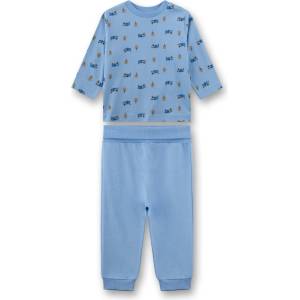 Sanetta Детско ежедневно термо бельо Sanetta Kid's Pyjama 1/1 222322 Everyday base layer - Lily Blue - размер 74 (EU) (714-1810-0111)