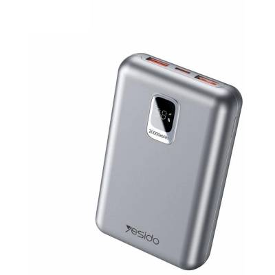 4kom. pl Yesido YP47 Power Bank 20000 mAh 22, 5 W сребрист