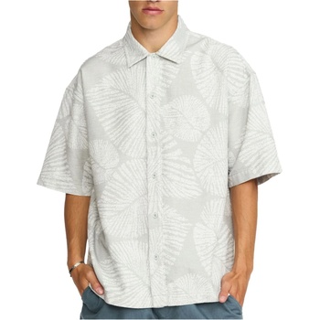 Revolution Мъжка риза с копчета Revolution Oversize Short-Sleeved Shirt - Grey (033-3269-0211)